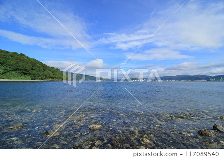從笠戶灣看到的海景 117089540