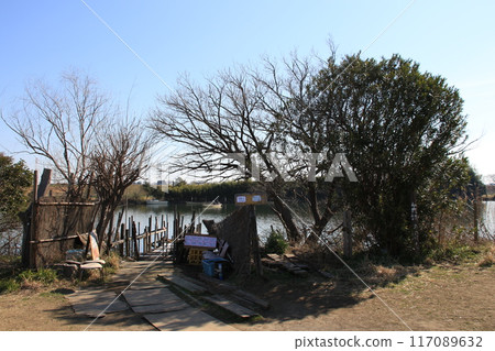 Scenery of the Yagiri ferry landing in Shibamata, Katsushika Ward, Tokyo 117089632
