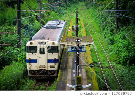 JR Kyushu Kiha 47 diesel railcar (Kyushu color) 117089793