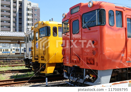 JR Kyushu Kiha 40 series diesel railcar JR Kyushu Kiha 40 series diesel railcar 117089795