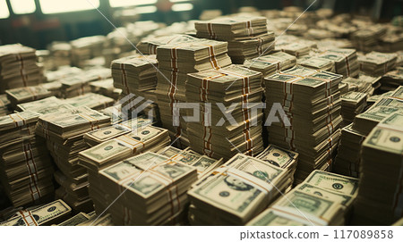 A bundle of bills 117089858