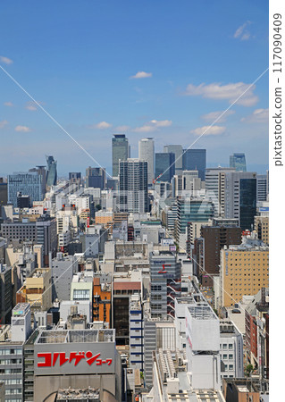 名古屋市中心的城市景觀 117090409