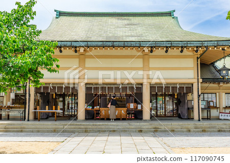 Ikutama Shrine, Ikutama-cho, Tennoji-ku, Osaka City, worship hall 117090745