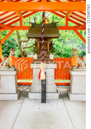 Ikutama Shrine, Tennoji Ward, Osaka City, Ikutama-cho, Inari Shrine (Yutoku Inari Shrine), branch shrine Ikutama Shrine, Tennoji Ward, Osaka City, Ikutama-cho, Inari Shrine (Yutoku Inari Shrine), branch shrine 117090765