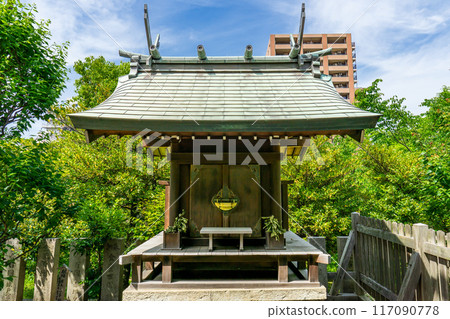 Ikutama-cho, Tennoji-ku, Osaka City Ikutama Shrine (Ikutama-san) Sub-shrine Tenmangu Shrine 117090778