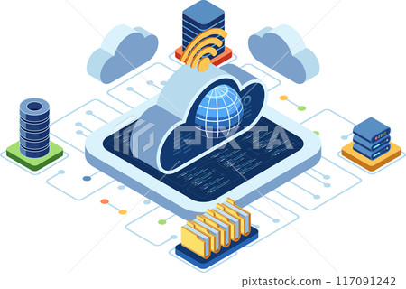 Isometric Cloud Computing with Global Network and Data Center Isometric Cloud Computing with Global Network and Data Center 117091242