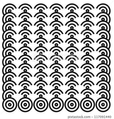 青海波浪紋 117091440