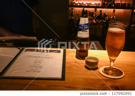 Beer at the bar - All Free 117092091