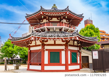 Shitennoji Temple, Tennoji-ku, Osaka City Shitennoji Temple South Bell Tower (Whale Bell Tower) Prince's Guide Bell Tower 117093285