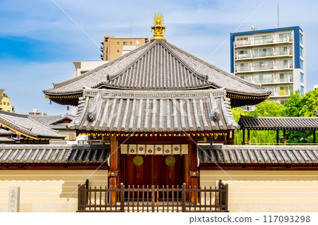 大阪市天王寺區四天王寺、四天王寺、聖院大士殿、貓門 大阪市天王寺區四天王寺、四天王寺、聖院大士殿、貓門 117093298