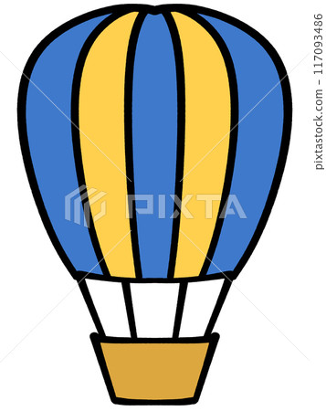 Cute balloon illustration material Cute balloon illustration material 117093486