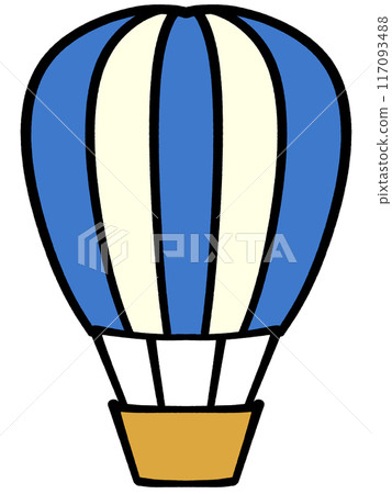 Cute balloon illustration material Cute balloon illustration material 117093488