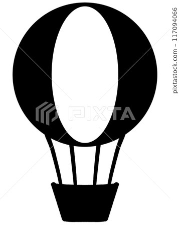 可愛的氣球插畫素材 117094066