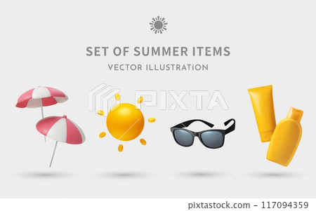 parasol, sunshine, advertising 117094359