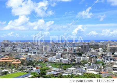 Naha city as seen from Shuri Naha city as seen from Shuri 117095026