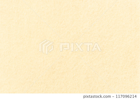 Close up image of felt texture background fabric material illustration wallpaper light yellow color Close up image of felt texture background fabric material illustration wallpaper light yellow color 117096214