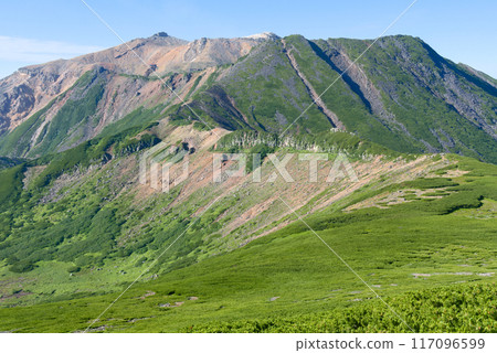 從月子岳眺望禦嶽山 從月子岳眺望禦嶽山 117096599
