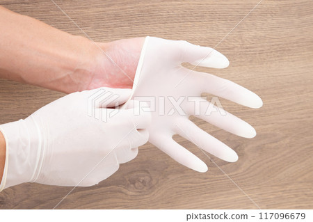 Rubber gloves 117096679