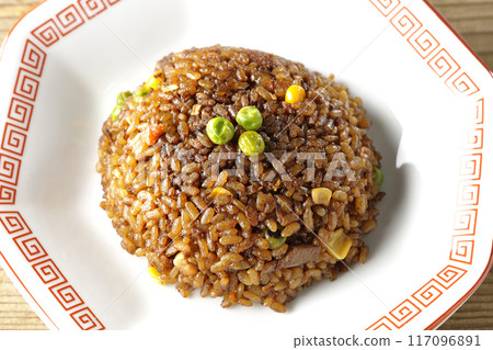 Burnt soy sauce fried rice Burnt soy sauce fried rice 117096891
