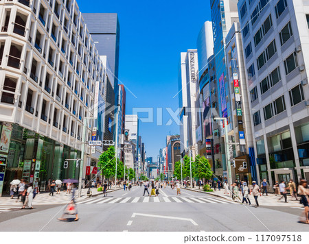 Holiday Ginza Pedestrian Paradise 117097518