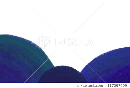 bohemian night fantasy ornament element landscape starry night hill sparkle element background artistic illustration 117097609