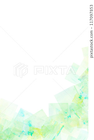 新鮮綠色方形圖案背景素材 新鮮綠色方形圖案背景素材 117097853