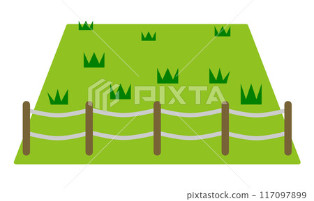 因固定資產等而成為繼承問題的土地的說明。 117097899