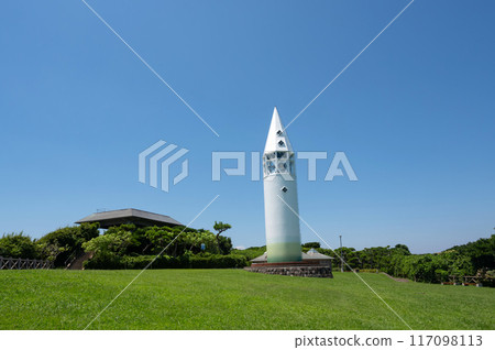 Scenery of Awasaki Lighthouse, Jogashima, Kanagawa Prefecture 117098113
