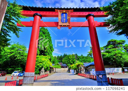 盛岡八幡神社大鳥居景觀 盛岡八幡神社大鳥居景觀 117098241