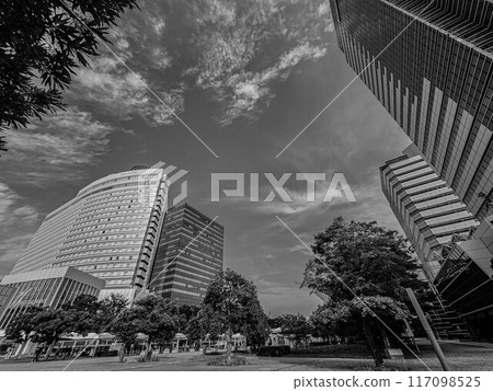 urban landscape with buildings urban landscape with buildings 117098525