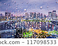 從飯店看塔樓公寓夜景 117098533