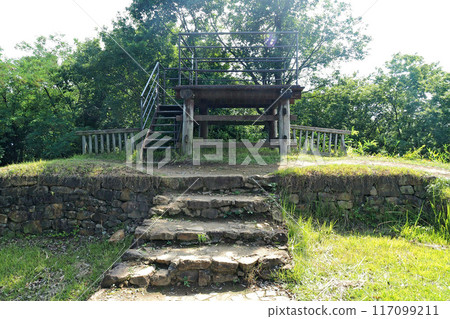 Remains of the lookout tower at Kanayama Castle [Ota City, Gunma Prefecture] 117099211