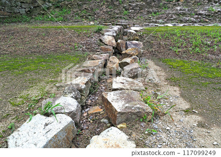 Remains of the waterway at the main gate of Kanayama Castle [Ota City, Gunma Prefecture] 117099249