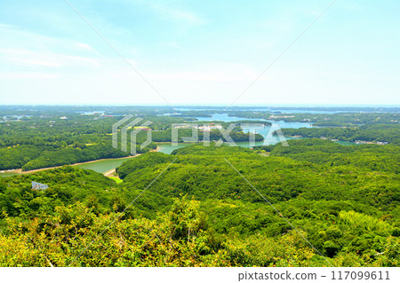 Ise-Shima, Mie: The view from the Yokoyama observatory 117099611