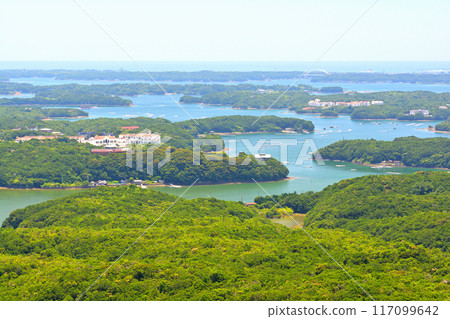 Ise-Shima, Mie: The view from the Yokoyama observatory 117099642