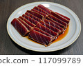 Delicious pickled tuna 117099789
