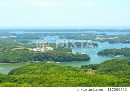 Ise-Shima, Mie: The view from the Yokoyama observatory Ise-Shima, Mie: The view from the Yokoyama observatory 117099812