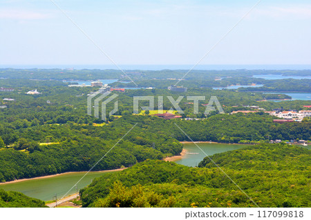 Ise-Shima, Mie: The view from the Yokoyama observatory 117099818