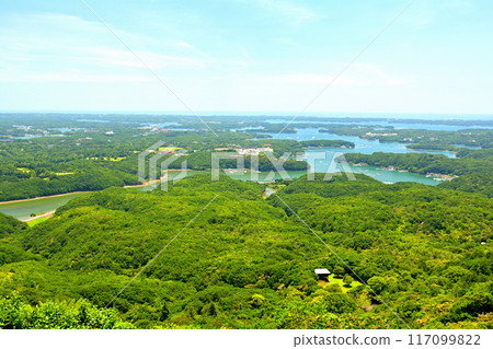 Ise-Shima, Mie: The view from the Yokoyama observatory Ise-Shima, Mie: The view from the Yokoyama observatory 117099822