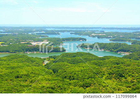 Ise-Shima, Mie: The view from the Yokoyama observatory 117099864