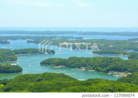 Ise-Shima, Mie: The view from the Yokoyama observatory Ise-Shima, Mie: The view from the Yokoyama observatory 117099874