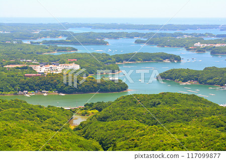 Ise-Shima, Mie: The view from the Yokoyama observatory 117099877