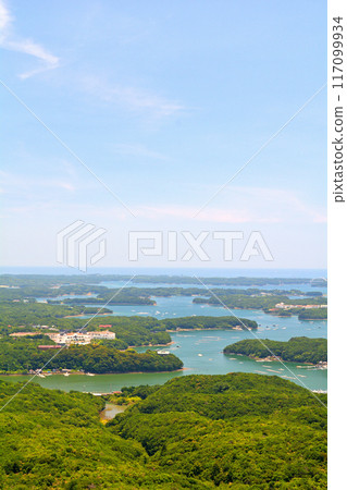 三重縣伊勢志摩:從橫山展望台眺望的景色 三重縣伊勢志摩:從橫山展望台眺望的景色 117099934