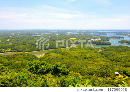 Ise-Shima, Mie: The view from the Yokoyama observatory 117099938
