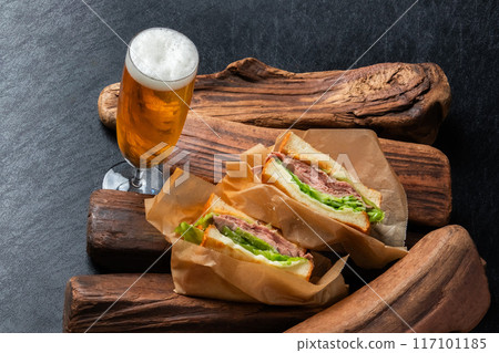 烤牛肉三明治 自製烤牛肉三明治 烤牛肉三明治 自製烤牛肉三明治 117101185