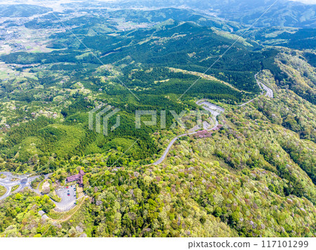 Tsukuba Skyline near Kazegaeshi Pass on Mount Tsukuba, Omote Tsukuba Skyline (Ibaraki Prefecture) 117101299