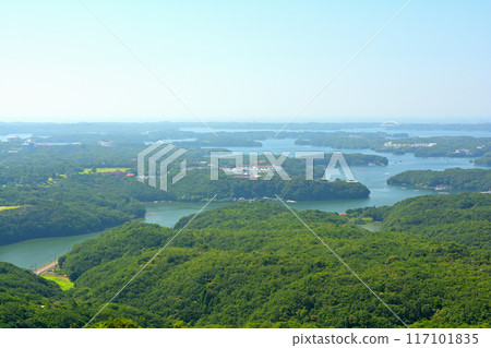 三重縣伊勢志摩：從橫山展望台眺望的景色 117101835