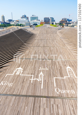 神奈川縣橫濱港大山橋國際客輪碼頭久吉良船中 神奈川縣橫濱港大山橋國際客輪碼頭久吉良船中 117102400