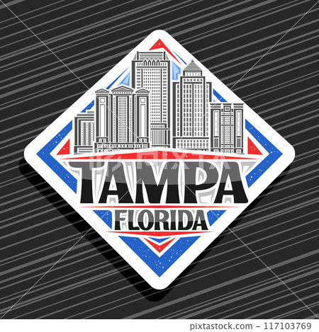 Vector logo for Tampa Vector logo for Tampa 117103769
