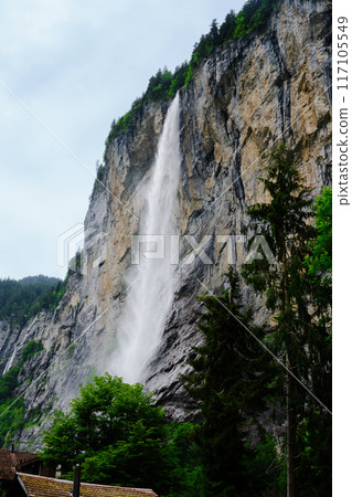 Beautiful natural scenery in Interlaken, Switzerland Beautiful natural scenery in Interlaken, Switzerland 117105549